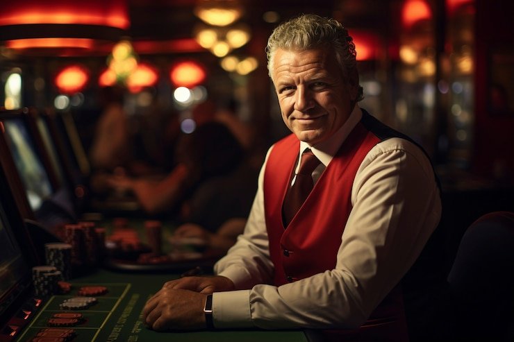 Antarmuka navigasi Baccarat di aplikasi mobile pvp777